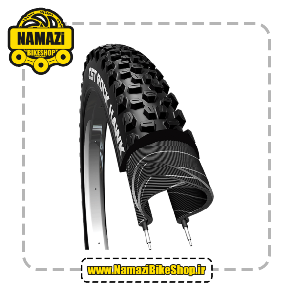 لاستیک دوچرخه تیوبلس تا شو(جفت) پهنای 2.40 - ROCK HAWK 29