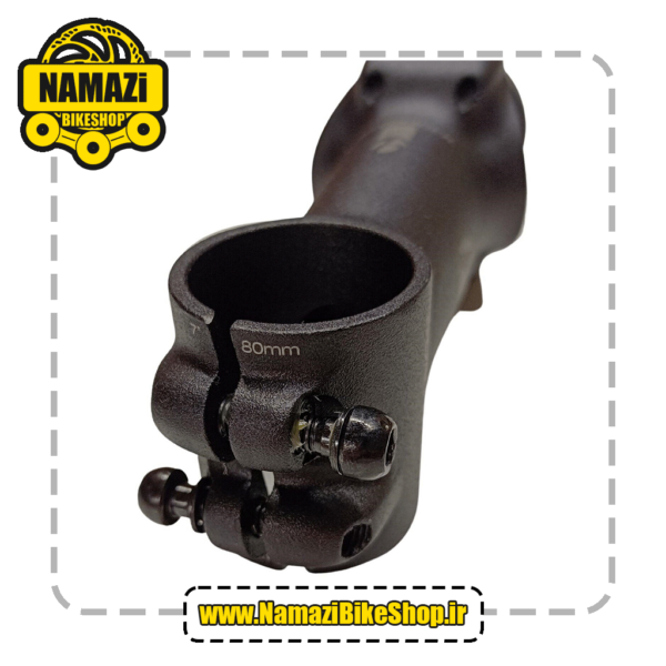 کرپی دوچرخه بونتراگر Bontrager 80mm Stem ±7° Alloy 31.8mm Black - تصویر 4