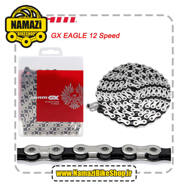 زنجیر ۱۲ سرعته دوچرخه اسرم SRAM GX Eagle 12-speed Chain